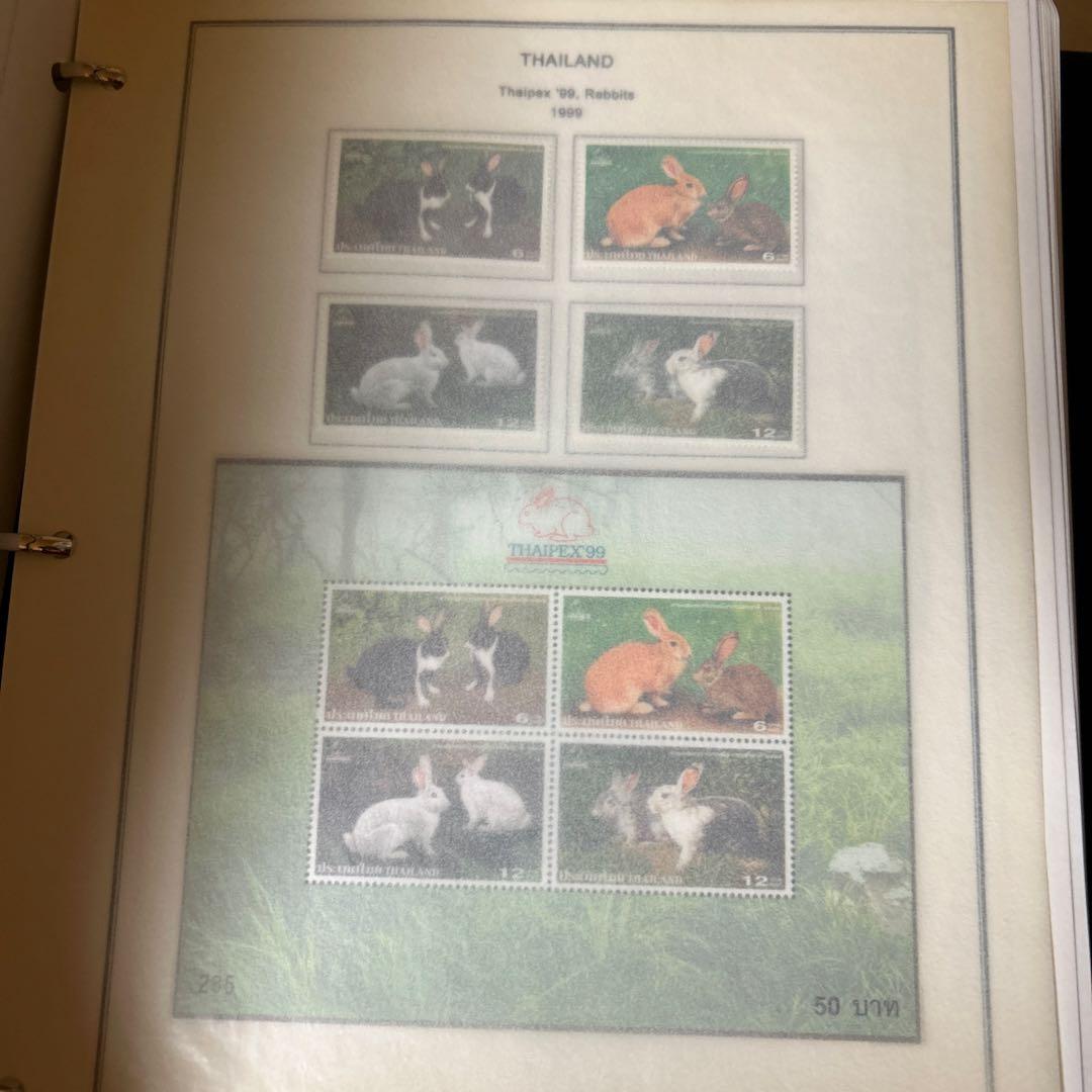 タイ切手アルバム