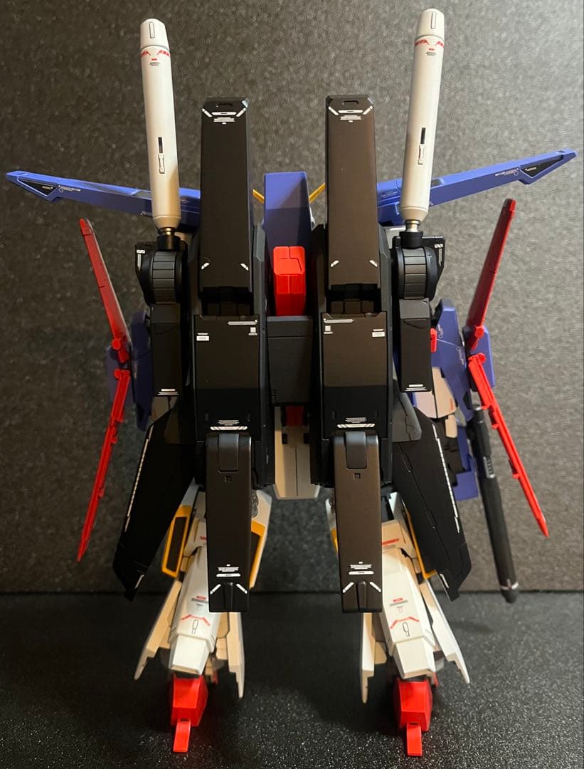 MG ZZガンダム ver.ka 全塗装 完成品 ガンプラ 強化型拡張パーツ