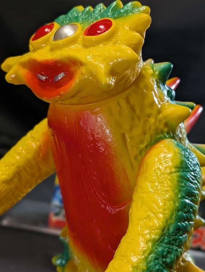 ビーコン「帰ってきたウルトラマン」登場怪獣（ブルマァク復刻）ソフビフィギュア