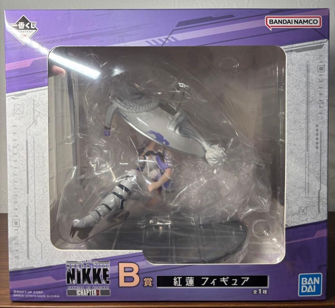 1番くじ 勝利の女神NIKKE 紅蓮 フィギュア＆アクスタ.カードセット