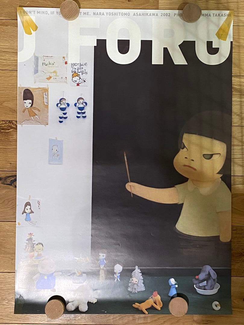 奈良美智 YOSHITOMO NARA 個展ポスター５枚セット　箱付き