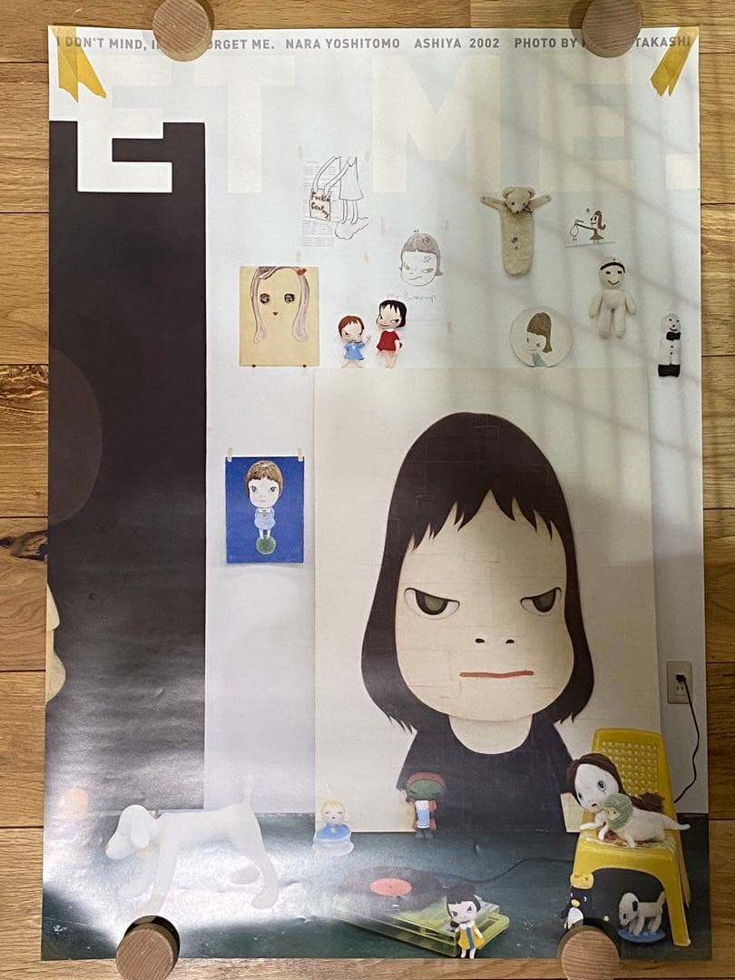 奈良美智 YOSHITOMO NARA 個展ポスター５枚セット　箱付き
