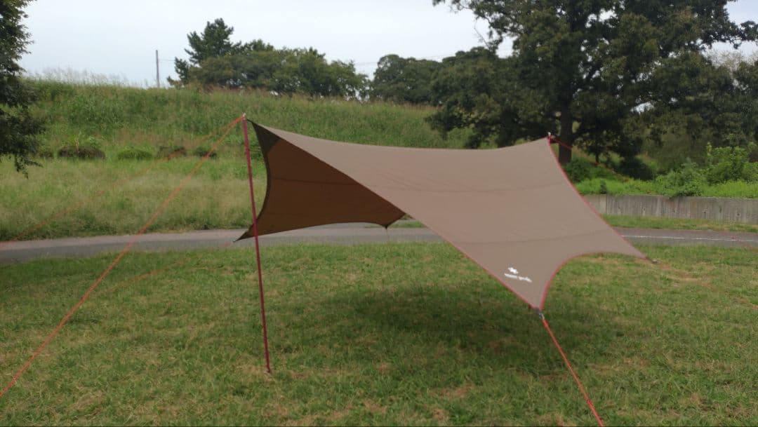 希少 リップストップ スノーピーク HDタープ シールド ヘキサ Pro.S