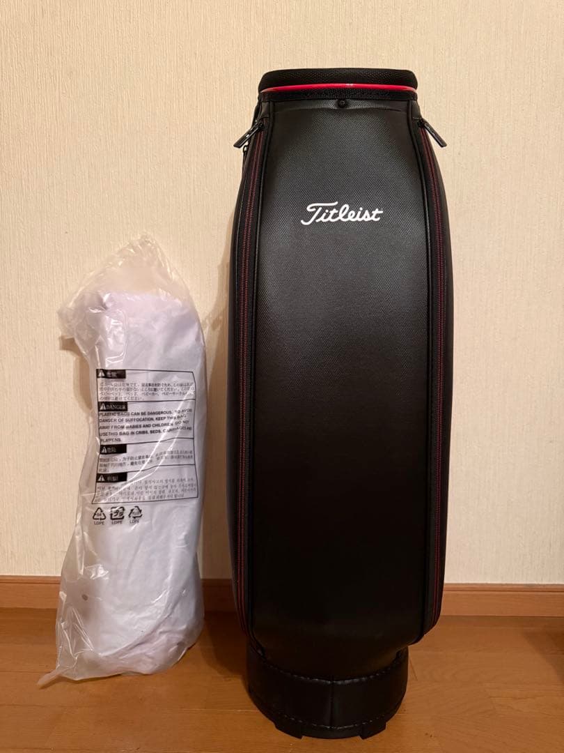 【新品未使用】Titleist ゴルフバッグ ブラック