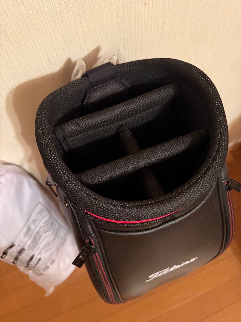 【新品未使用】Titleist ゴルフバッグ ブラック