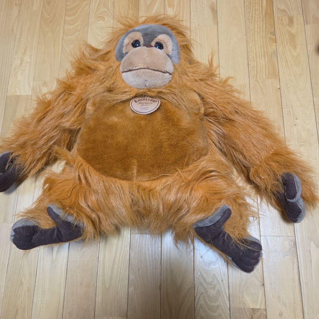 EXCELLENT オランウータン ぬいぐるみ　エクセレントファースト タグ付き
