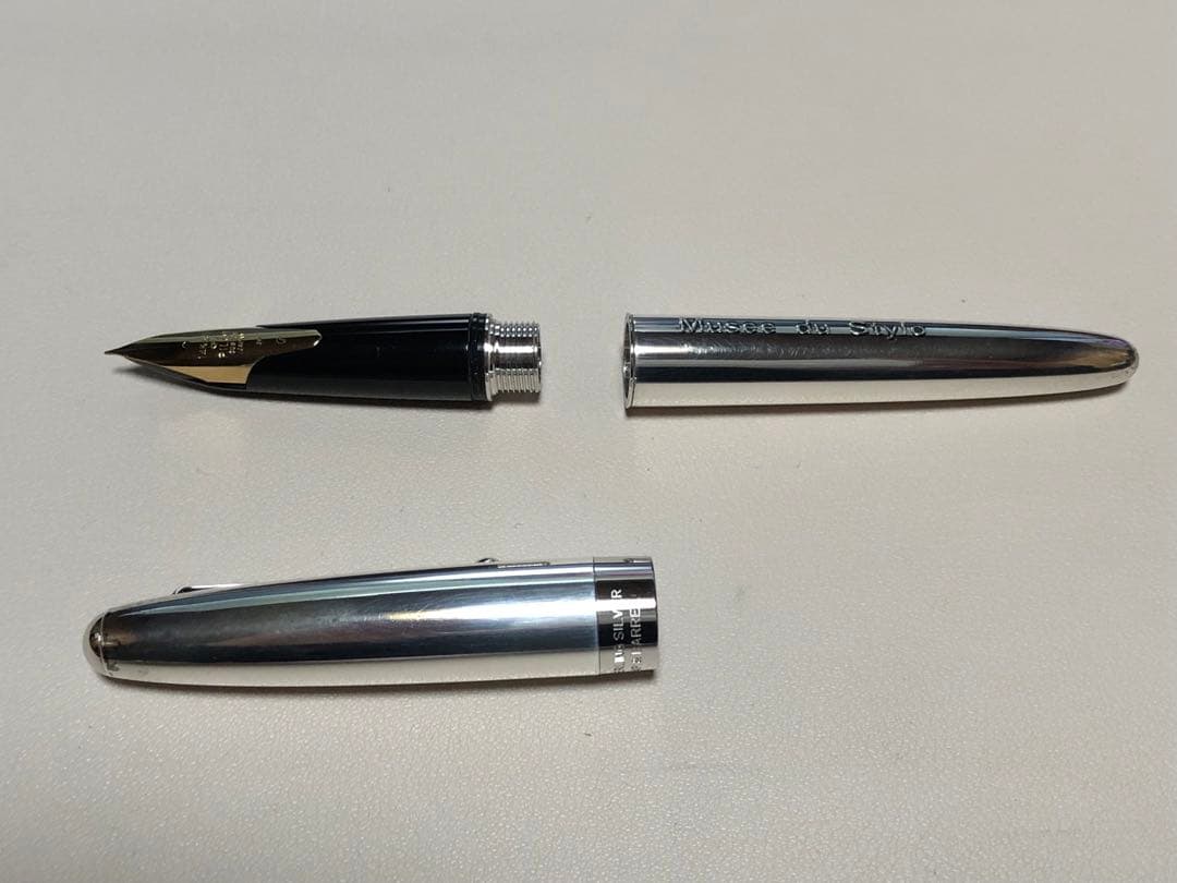 パイロット　万年筆　スターリングシルバー