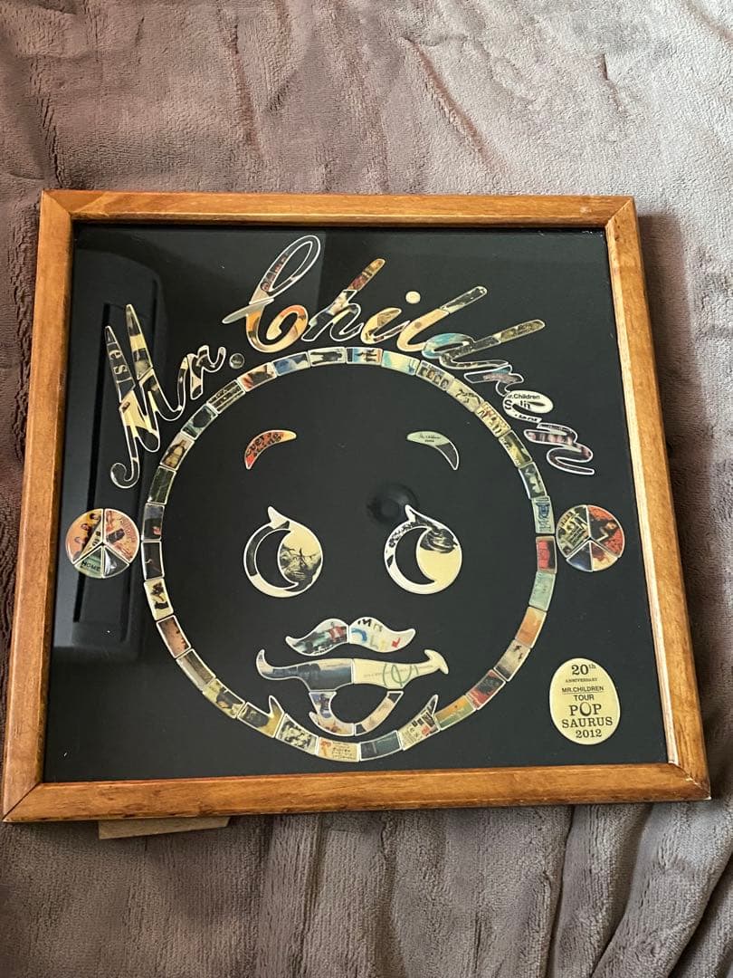 ミスチル フレーム付きアート20th ANNIVERSARYピンバッジセット