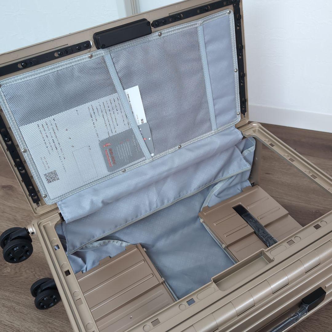 【お値下げ】アンドフラット折りたためるスーツケース