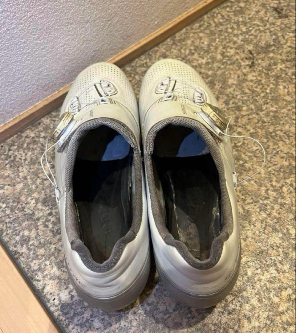 Shimano rc901 43ロードバイクシューズ ホワイト