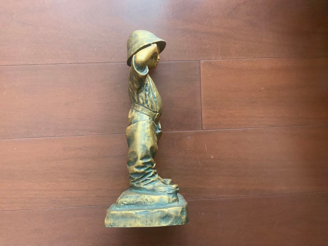 北村　西望「天真爛漫『将軍の孫』」ブロンズ作品