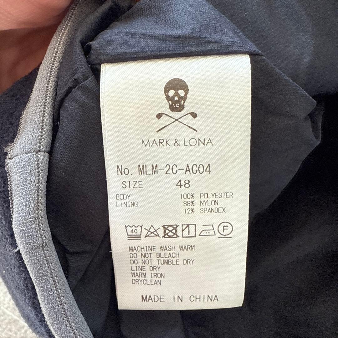 MARK&LONA ボアブルゾン　フリースダウン48