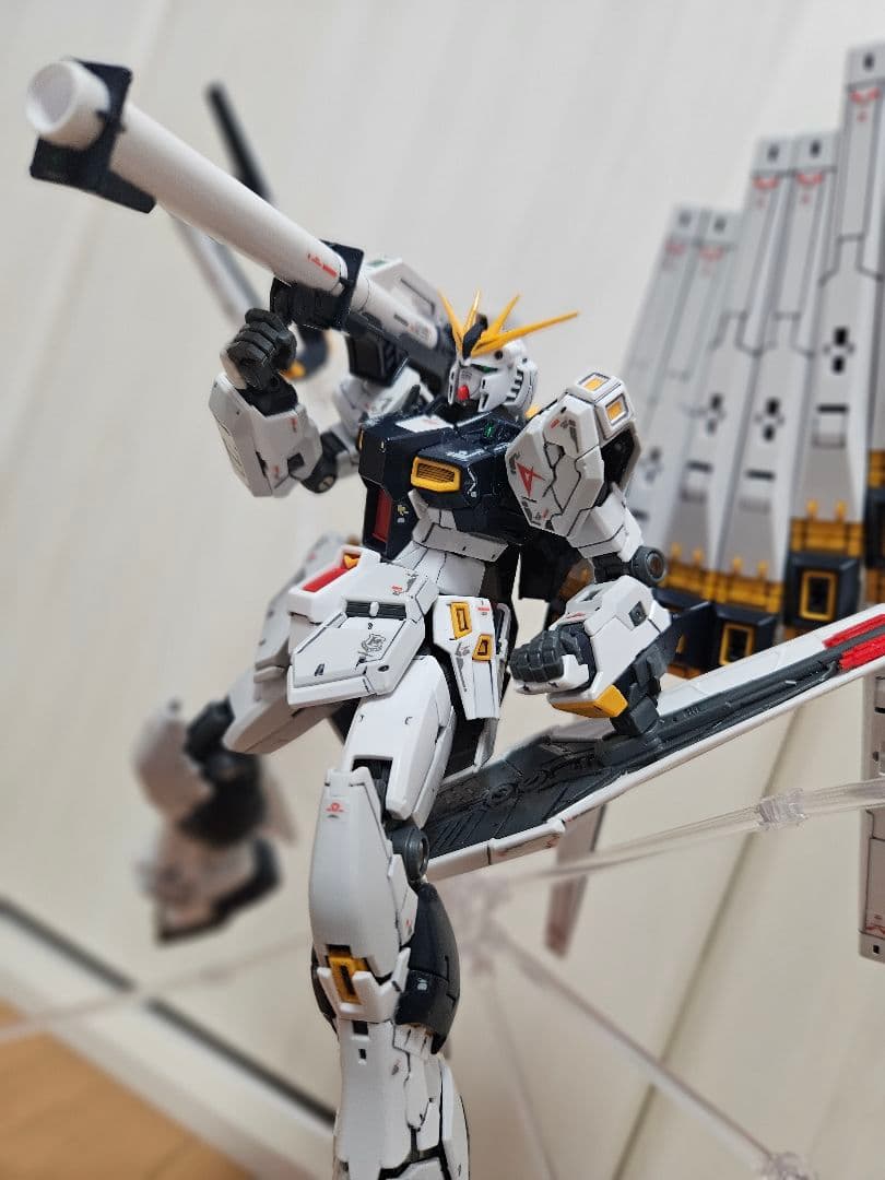 ガンプラ RG νガンダム プレバン ダブルフィンファンネル拡張ユニット