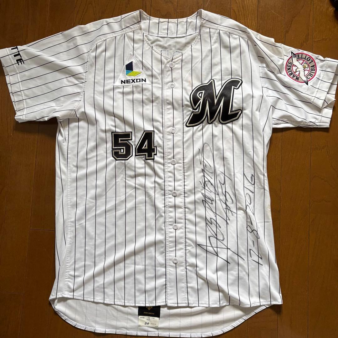 デスパイネ 実使用ユニ 2016 SB戦 ヒロイン 直筆サイン 土汚れ有 証付