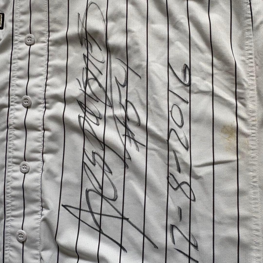 デスパイネ 実使用ユニ 2016 SB戦 ヒロイン 直筆サイン 土汚れ有 証付