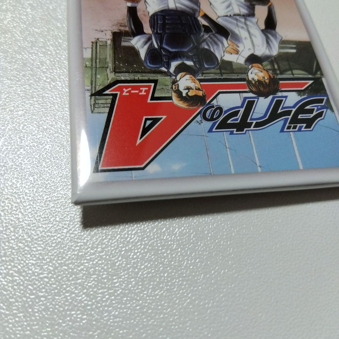 【ダイヤのＡ】沢村＆クリス ファンクラブ FC トレーディング スクエア缶バッジ