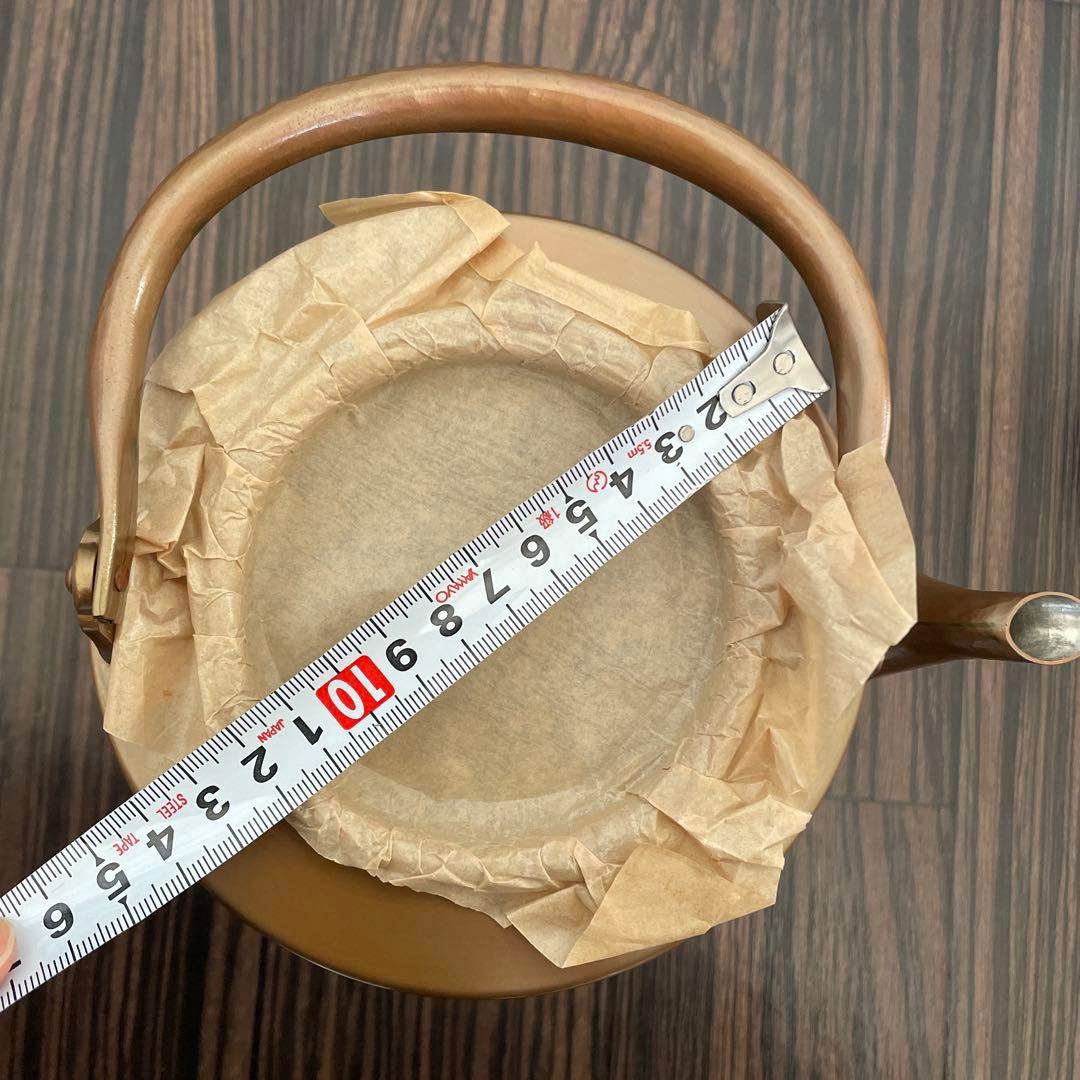 ★【新品未使用】富貴堂　湯沸　銅器★