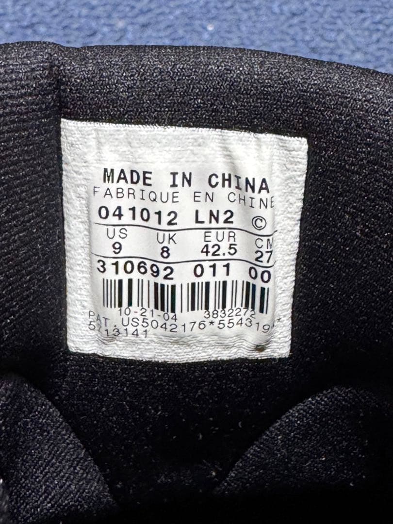 Jordan野球スパイク(デレク・ジーター選手の専用スパイク) 27.0cm