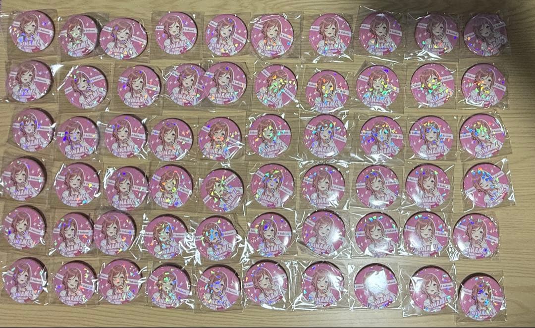 学園アイドルマスター 学マス 姫崎莉波 渋谷モディ 缶バッジ 60個