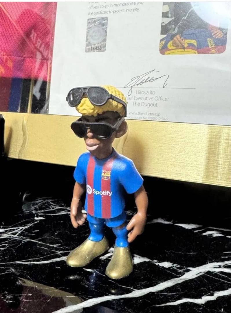 JSB ヤマル 直筆サイン THE DUGOUT 証明書き CL仕様