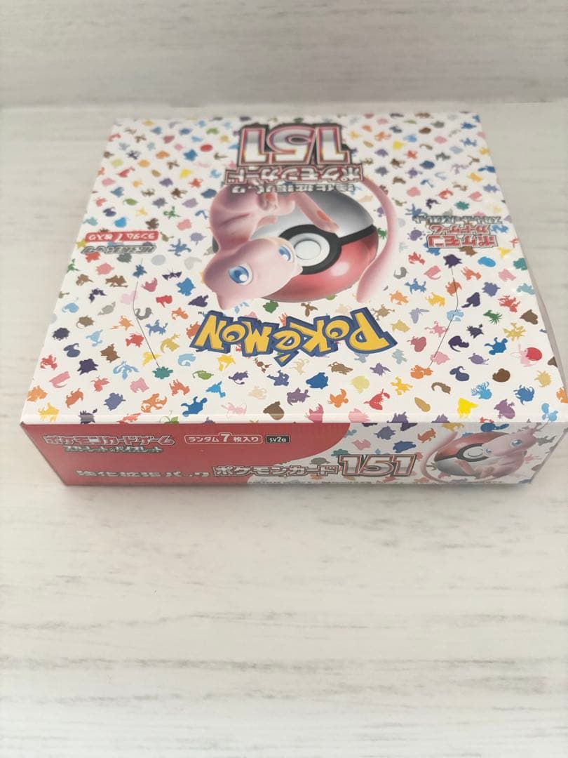 ポケカ　151 シュリンク付き　1BOX 硬質ケース付き