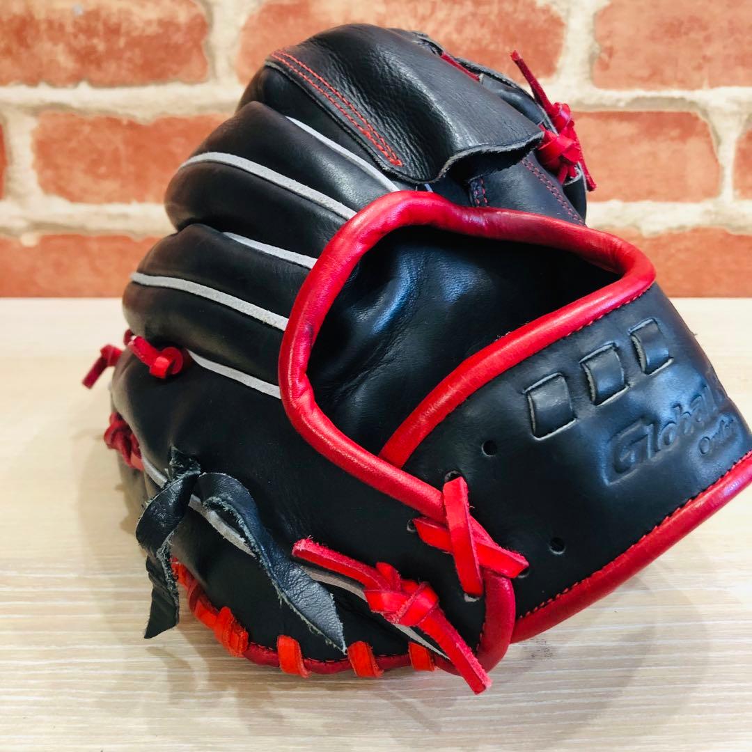 F243◽️MIZUNO◽️ミズノ　オーダーグローブ　グローバルエリート　刺繍有り