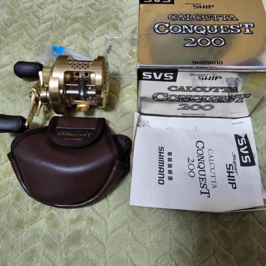 デッドストック激レアSHIMANO CALCUTTA CONQUEST 200