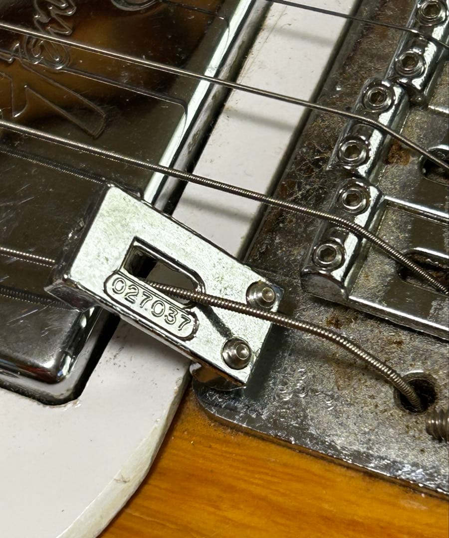 現状渡し 自作 テレキャスター シンラインタイプ+1970年代ビンテージパーツ