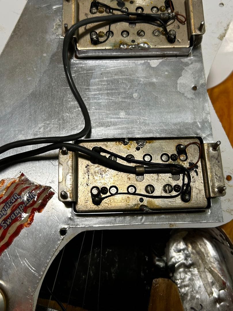 現状渡し 自作 テレキャスター シンラインタイプ+1970年代ビンテージパーツ