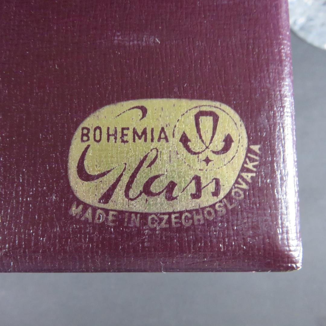 ガラス グラス 花瓶 花入 花器 ボヘミア クリスタル チェコ 高級