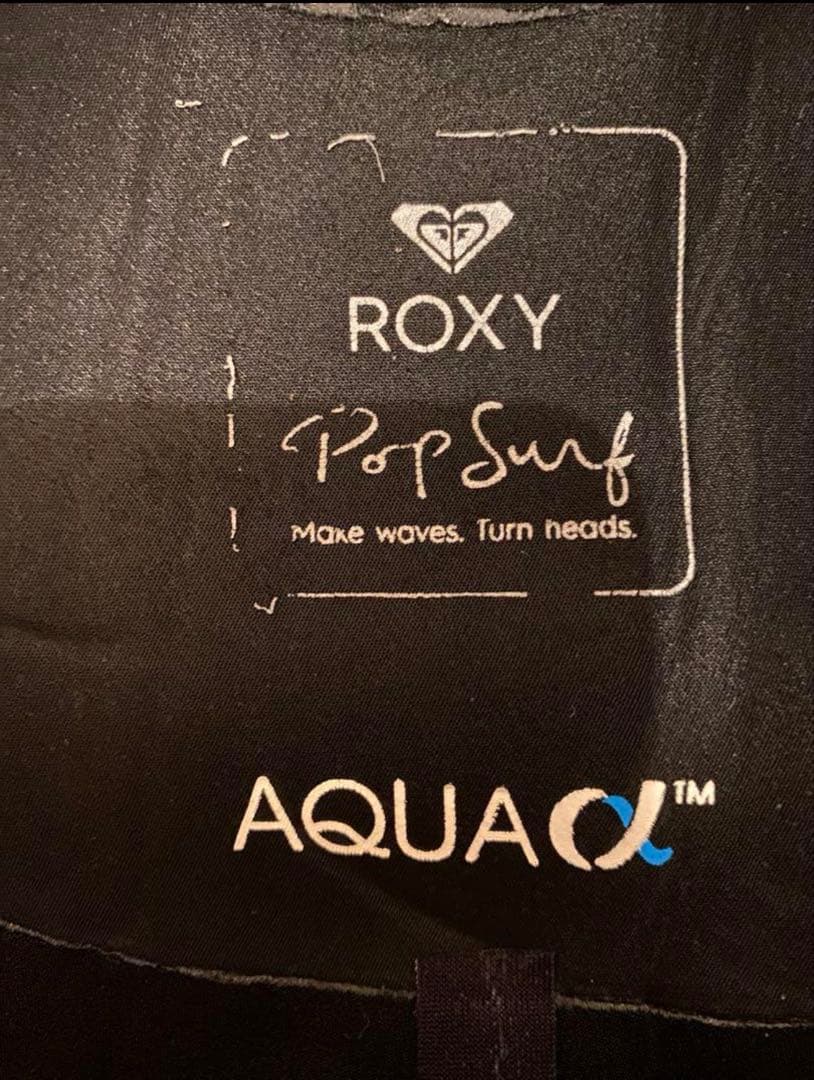 【美品】ROXYロキシー ウェットスーツ ロングジョン M 黒