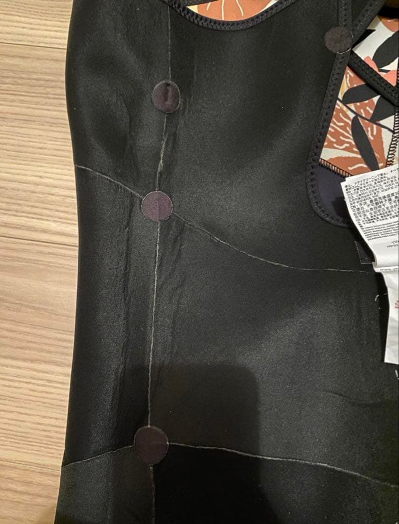 【美品】ROXYロキシー ウェットスーツ ロングジョン M 黒