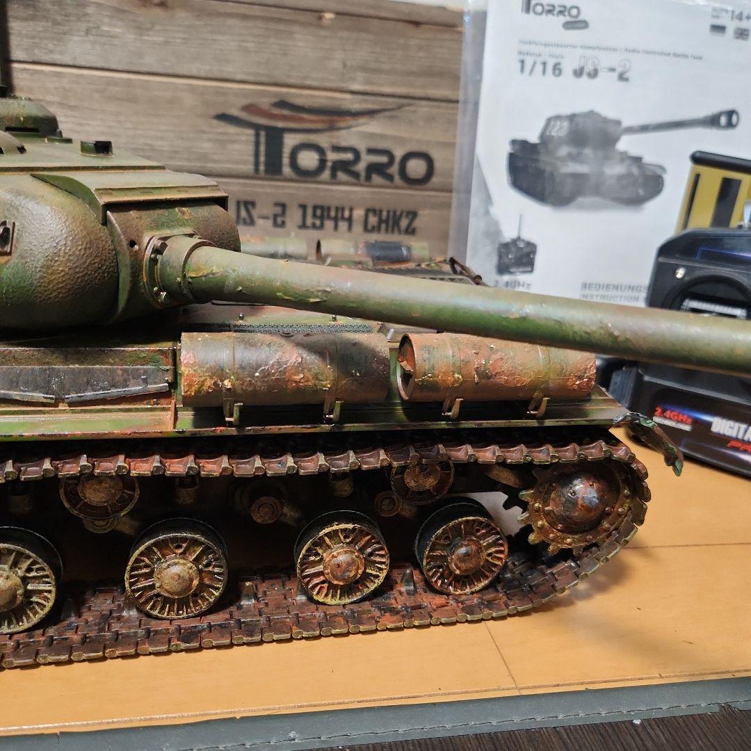 1/16torroソビエト重戦車フルメタルラジコン　タミヤ　ヘンロン　Mato