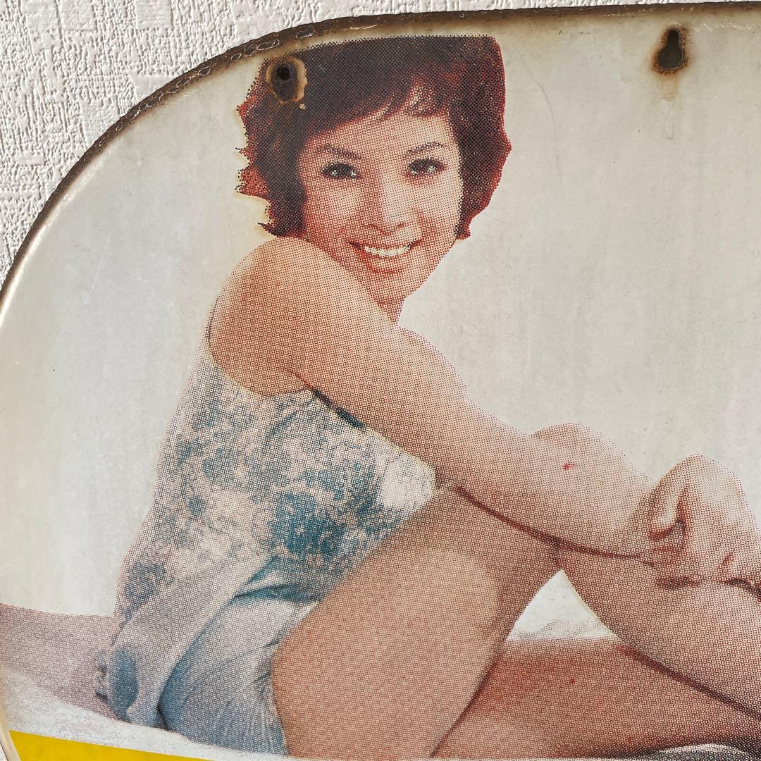 当時物 アース渦巻 蚊取り線香 看板 由美かおる アース製薬