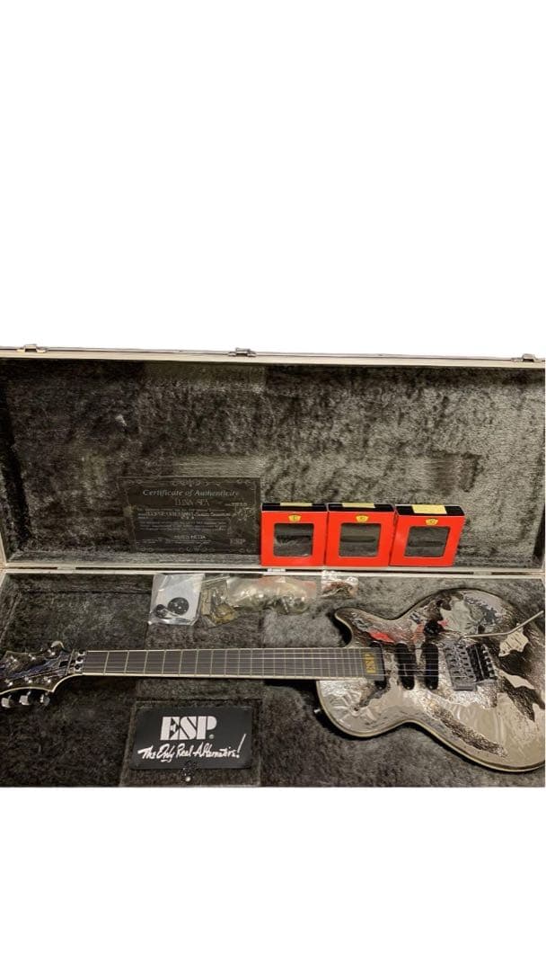 ギター kenESP S-1 BRILLIANTMIXEDMEDIA SUGIZO