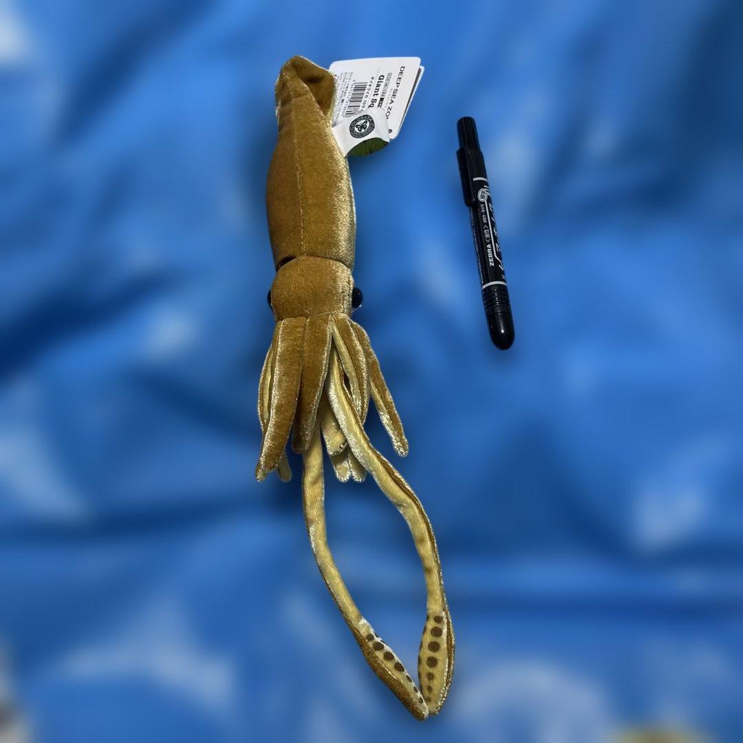 ダイオウイカのぬいぐるみ