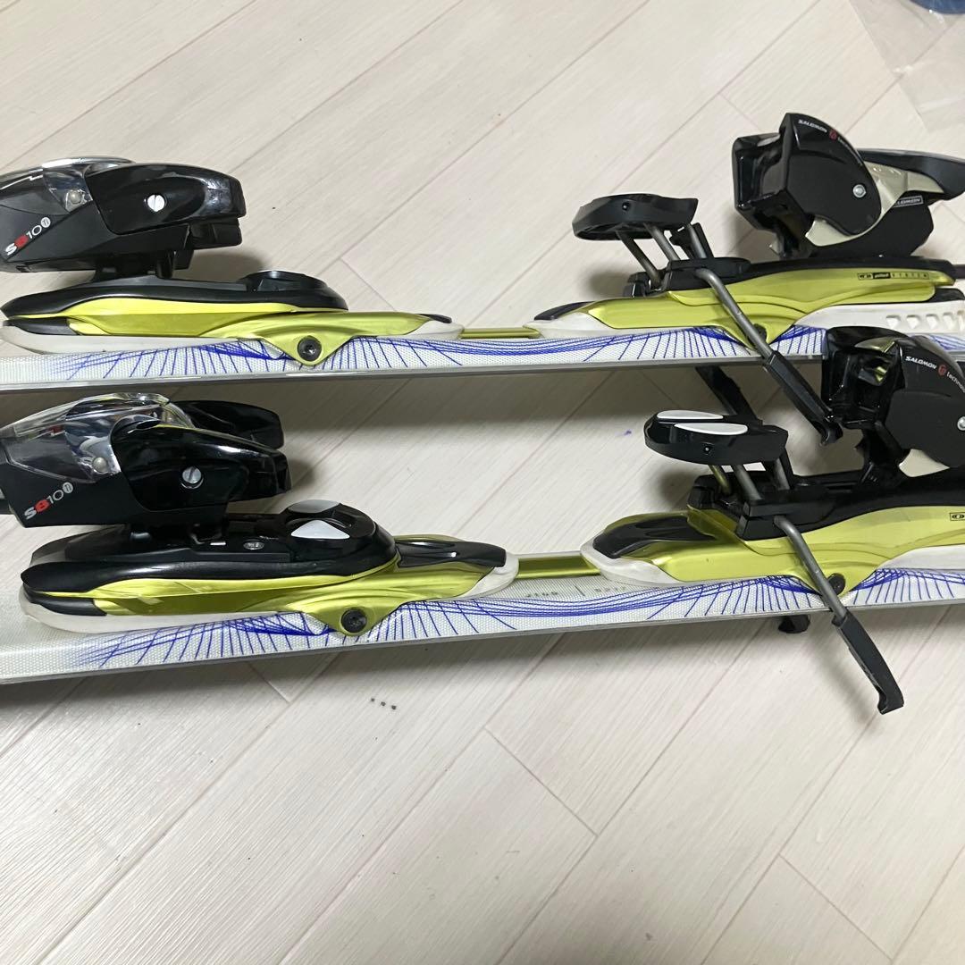 【良品】SALOMON DEMO8P3サロモン スキー160/ケース.ストック付