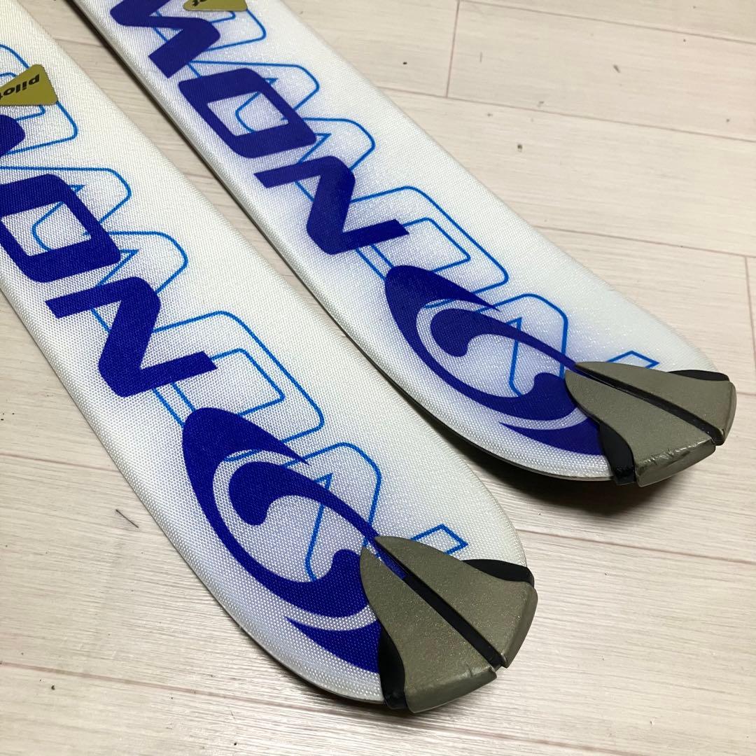 【良品】SALOMON DEMO8P3サロモン スキー160/ケース.ストック付