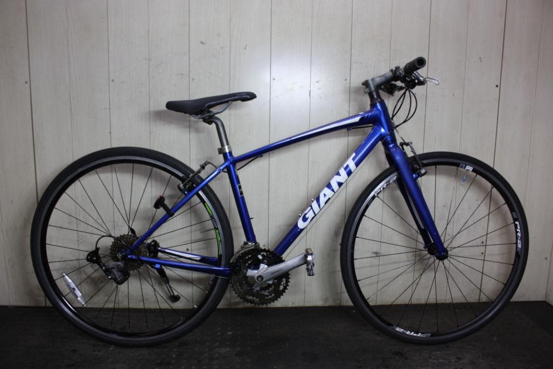 GIANT ESCAPE RX 700Cアルミ 24速 430mm 青色 クロス