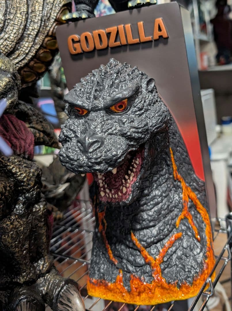 バーニングゴジラ　ティッシュBOXケース