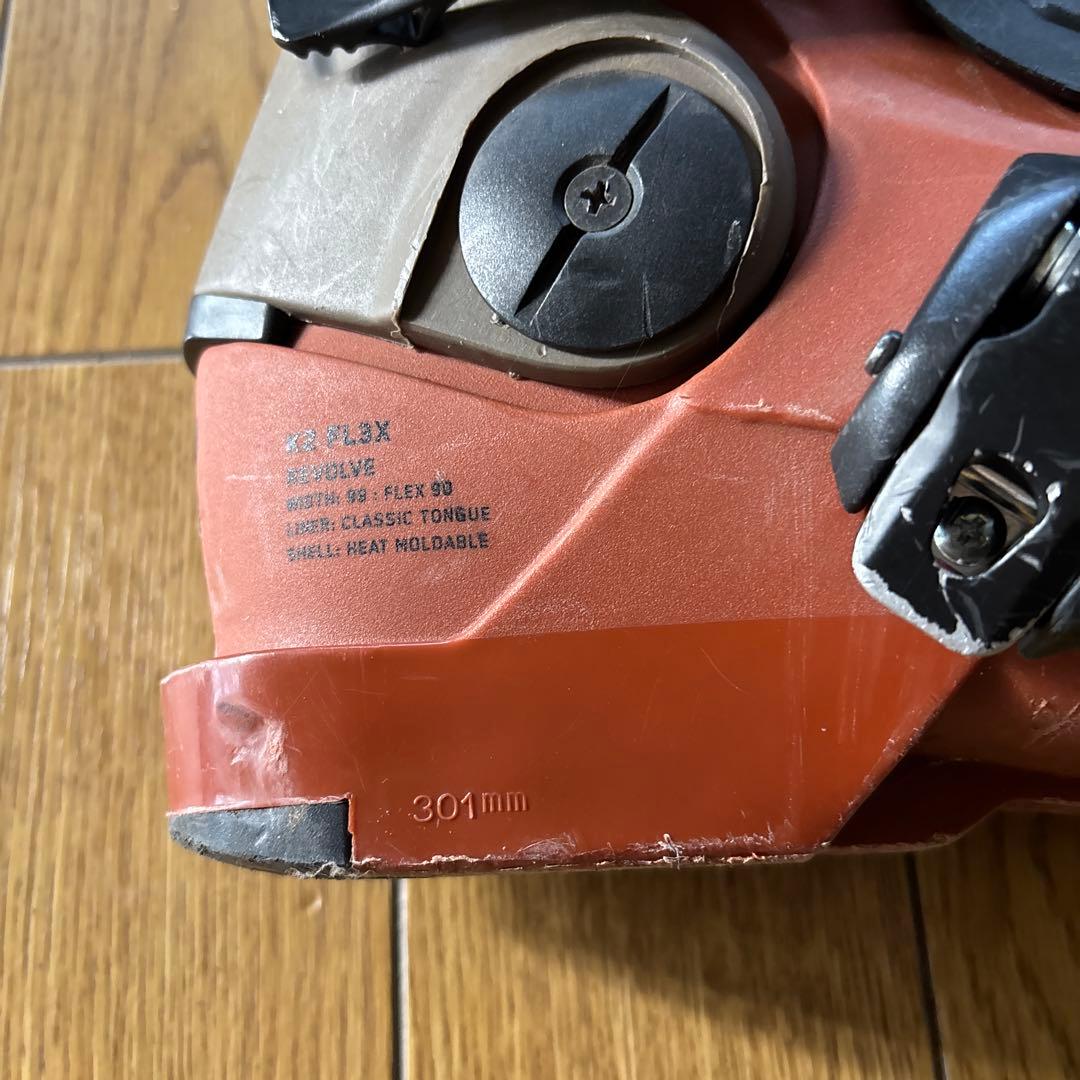 k2 26.5センチ　evolve　スキーブーツ