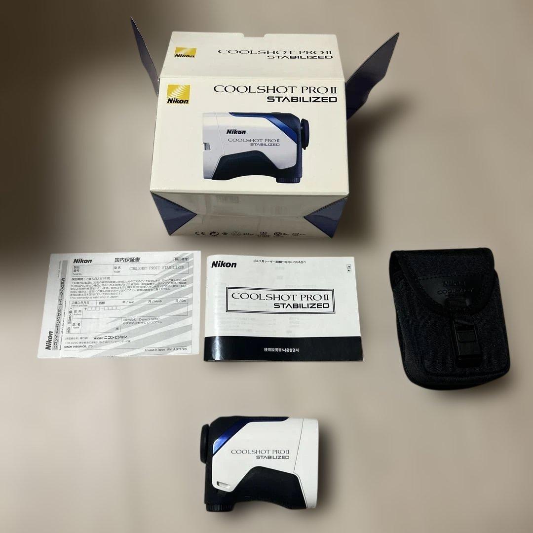 Nikon COOLSHOT PRO II ゴルフ用距離計 ®️様
