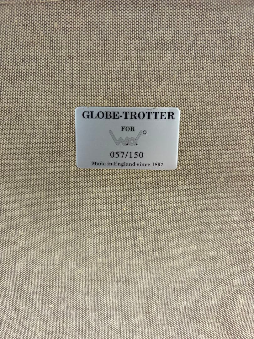 【超希少・150個限定】GLOBE-TROTTER × wd コラボトランク