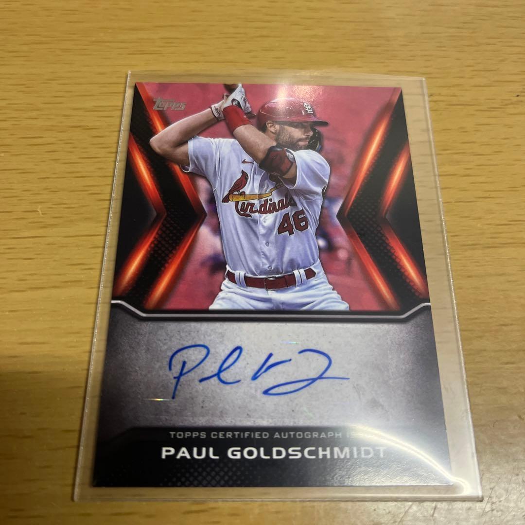 topps PAUL GOLDSCHMIDT5枚限定直筆サインカード