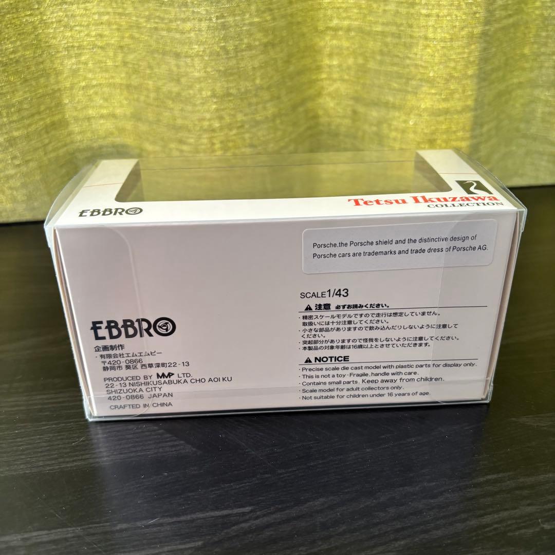 エブロ 1/43 ポルシェ 910 No.28 生沢徹　JAPAN GP