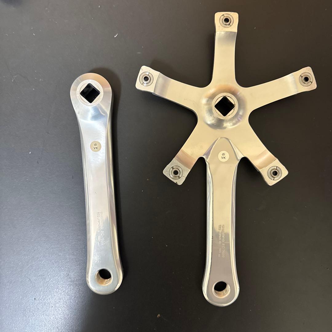 NJS DURA-ACE FC-7600 クランクアーム 165mm