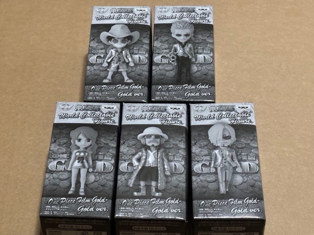 ONE PIECE ワーコレ　FILM GOLD お宝キャンペーン　当選品　希少