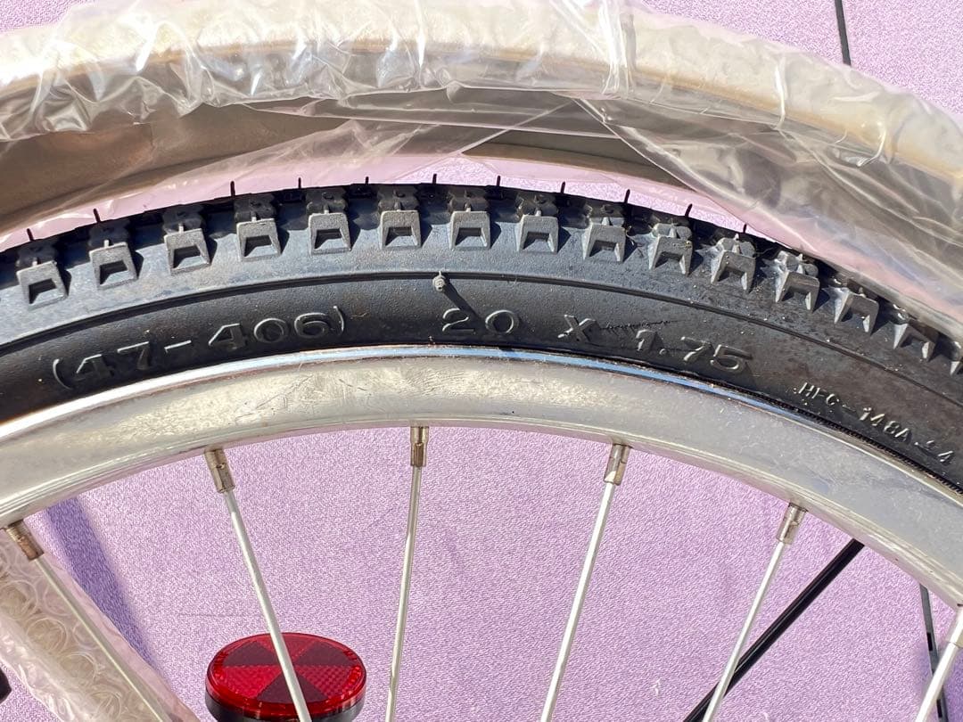 AERO折りたたみ自転車 ホワイト 小径