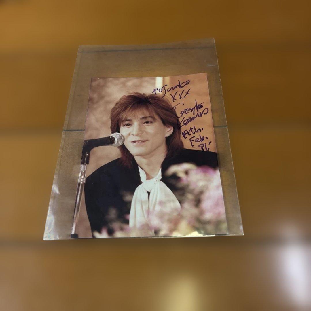 小室哲哉直筆サイン写真96年