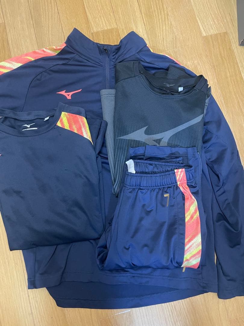 矢板中央高校　サッカー部　トレーニングウェア